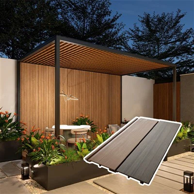 ASA Fluted Wall Panel การปูไม้ตกแต่ง